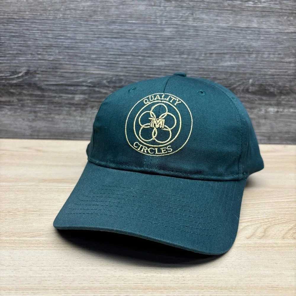 Port and Company Hat Cap Snap Back Green‎ Quality Circles PWT QC Advisor Promo